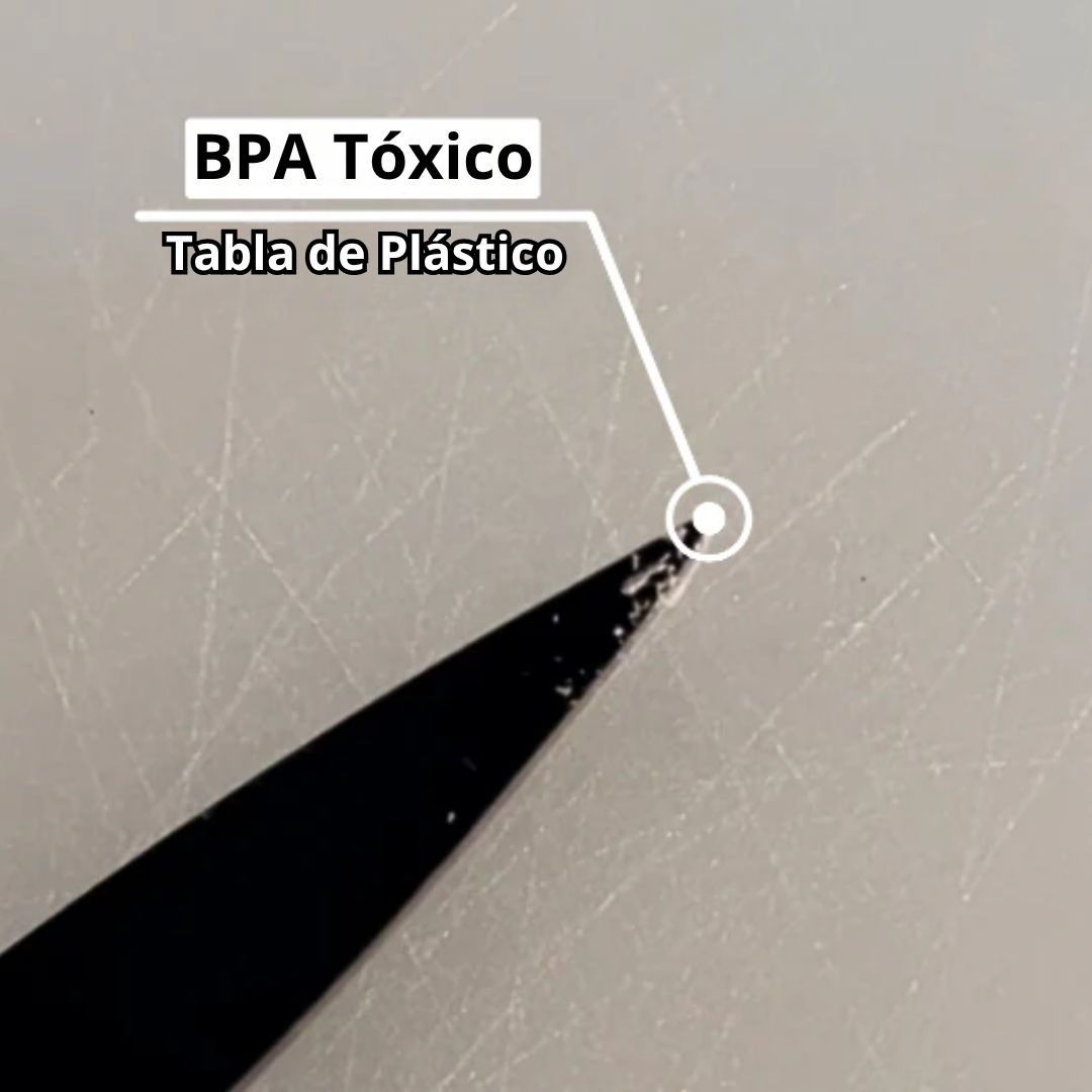 Tabla de Corte Profesional 100% Titanio – Antibacteriana y Eterna | Titan Corte™